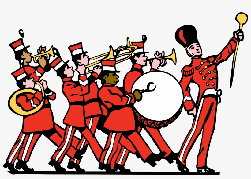Fest Cliparts - Marching Band, transparent png #348087