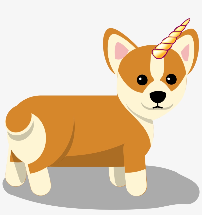 Adorable Corgi Unicorn Makes Me Smile - Corgi Mug, transparent png #348111