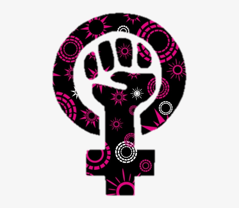Feminism Not Humanism - Black Feminism Symbol, transparent png #348238