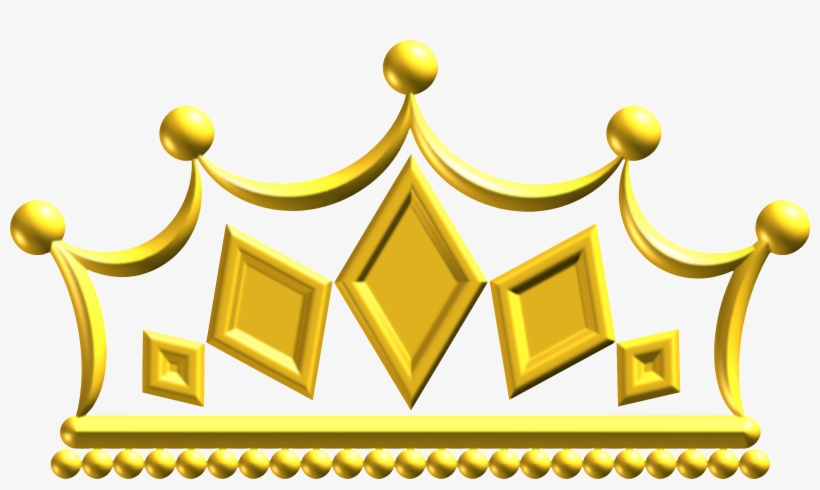Big Image - Gold Crown Png Transparent, transparent png #348284