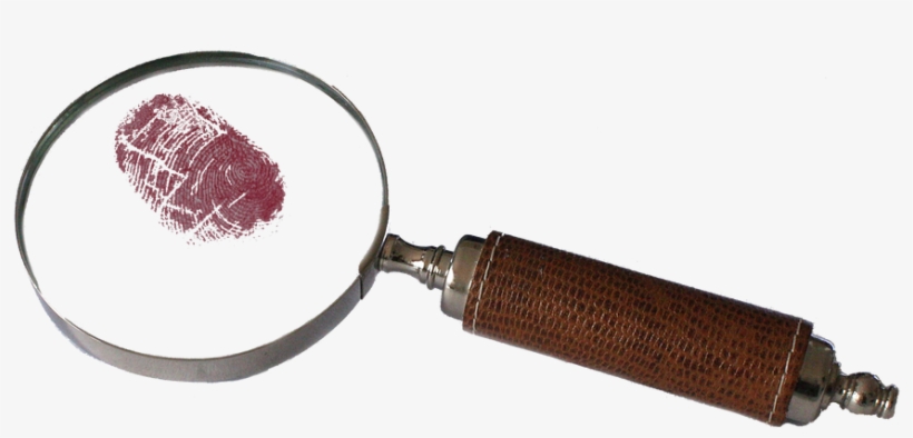 Magnifying, Glass, Png, Bloody, Fingerprint, Detective - Old Magnifying Glass Png, transparent png #348350