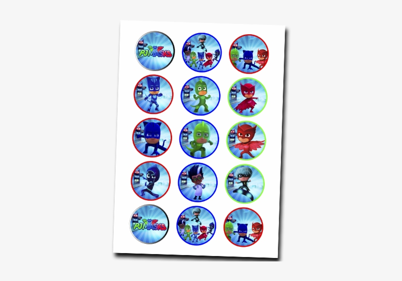 Pj Masks Or (30x - Cupcake, transparent png #348429