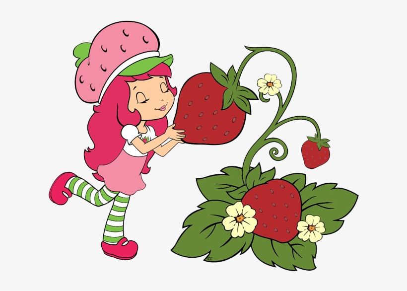 Strawberry Clipart Blueberry Pencil And In Color Strawberry - Strawberry Shortcake Clipart, transparent png #348515