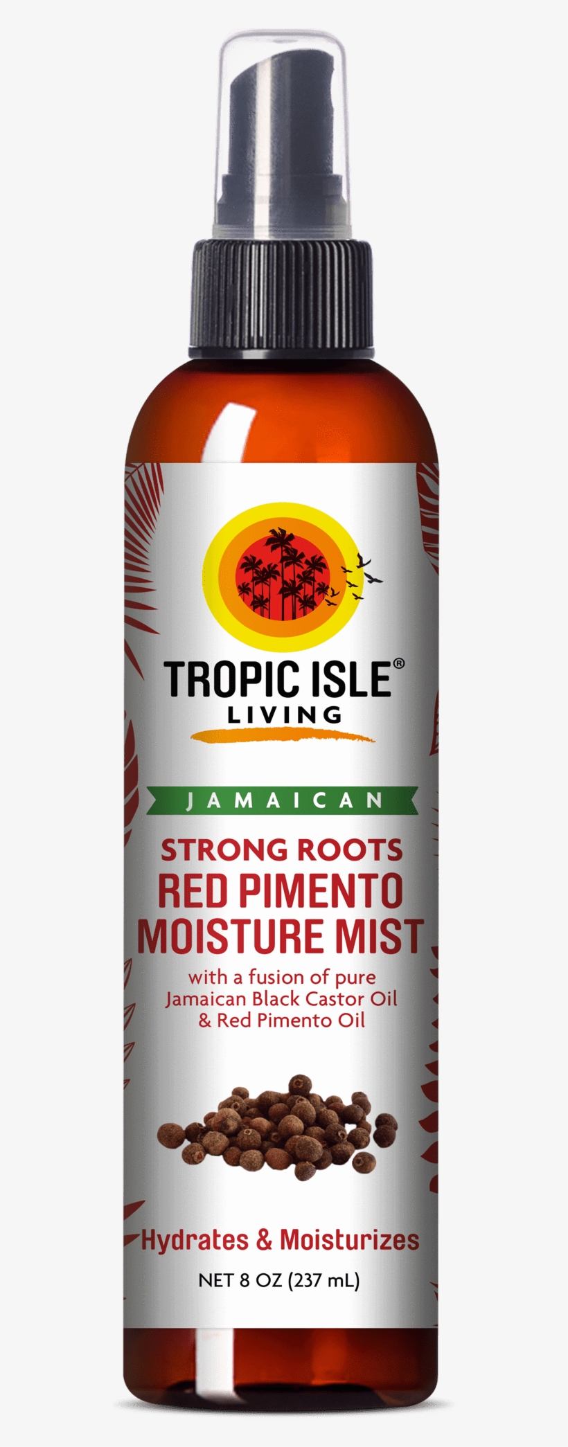 Strong Roots Red Pimento Moisture Mist - Tropic Isle Leave In Conditioner And Detangler, transparent png #348670