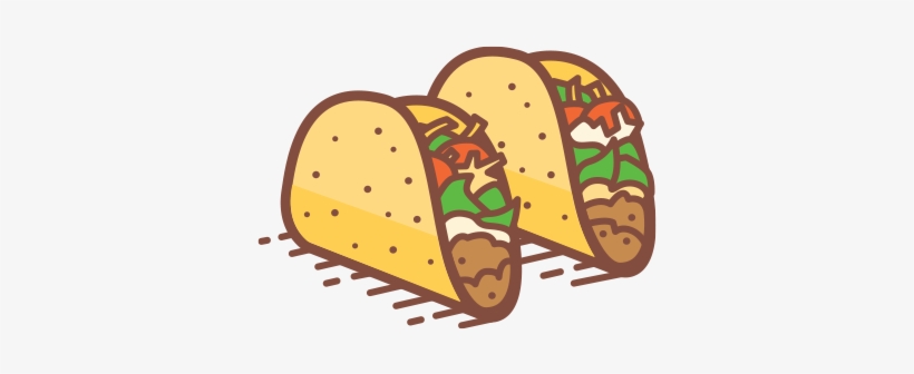 Menu Tacos - Taco, transparent png #348692