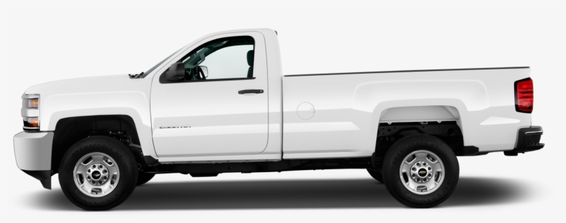 Chevy Drawing Single Cab - 2018 Chevy Silverado Side, transparent png #348818