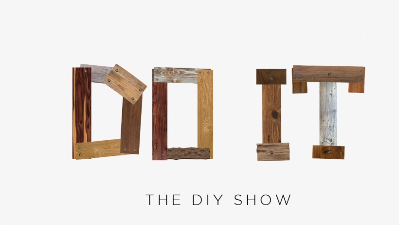 Do It Logo V1 Wood - Plywood, transparent png #349403