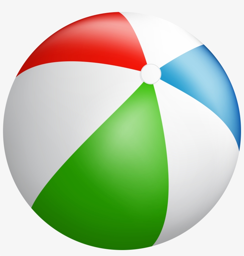 Beach Ball Png, transparent png #349759