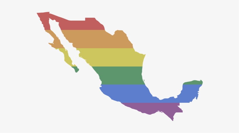 Lgbt Mexico - Mexico Mapa Png, transparent png #349847