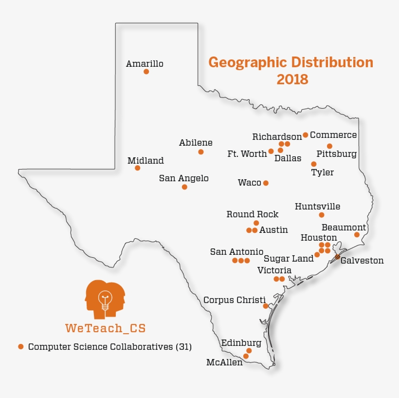 Weteach Cs Collaborative Map - Map, transparent png #349934