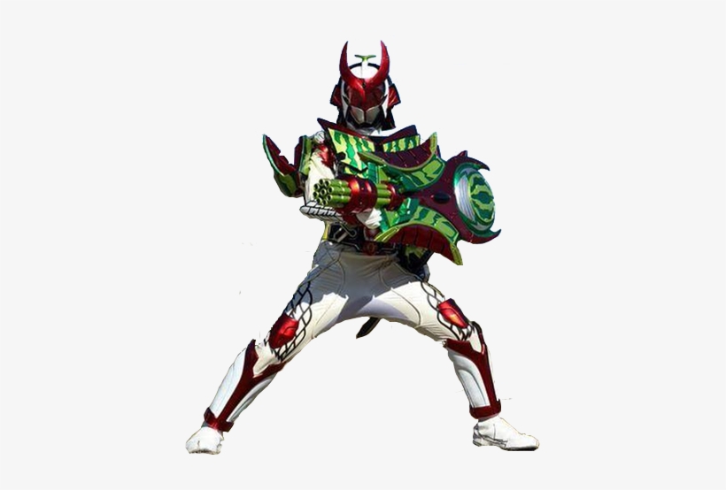 Zangetsu Watermelon - Gaim Watermelon Arms, transparent png #3400215