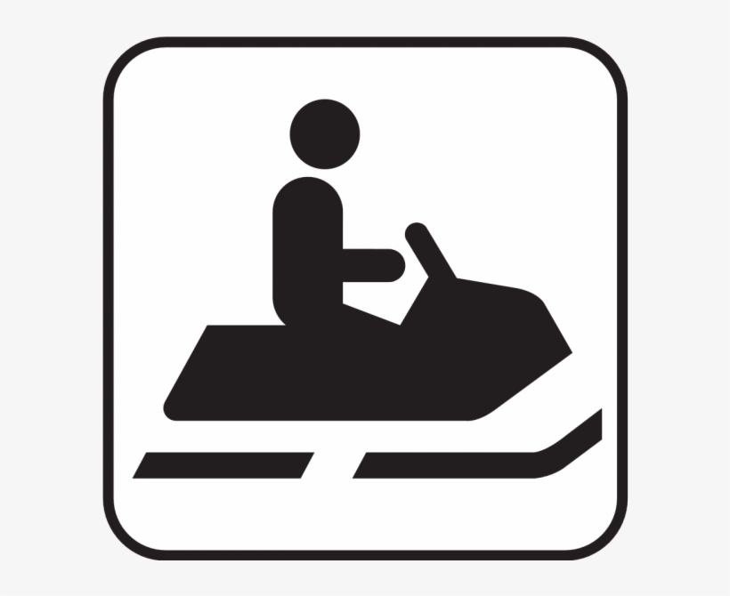 Snowmobile Safey Course - Snowmobile Crossing Novelty Sign | Indoor/outdoor |, transparent png #3400450