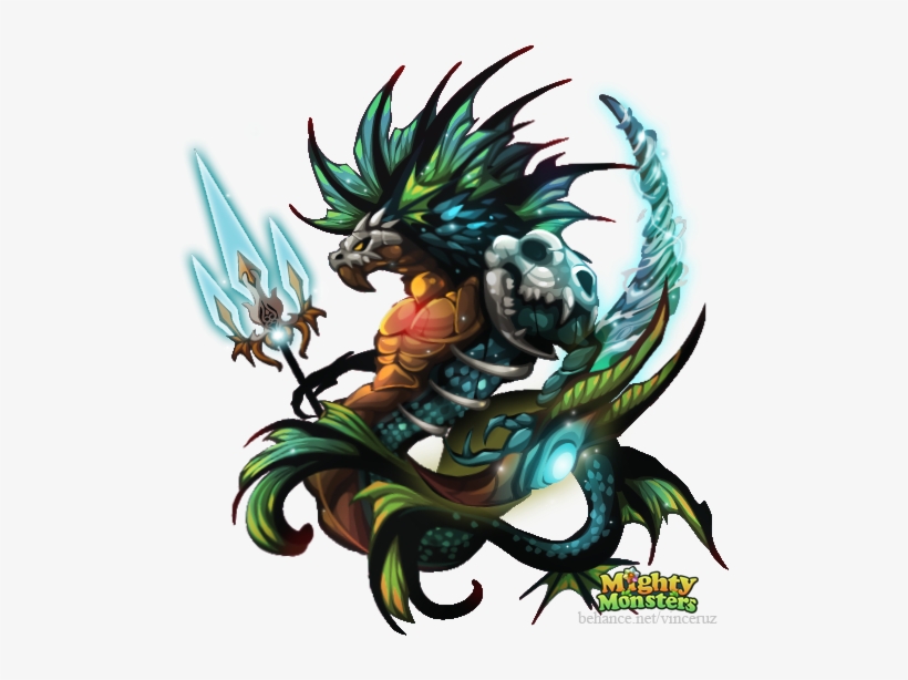 Triton - Mighty Monsters, transparent png #3400650