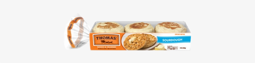 Thomas Sourdough English Muffins Product - English Corn Muffins, transparent png #3400781