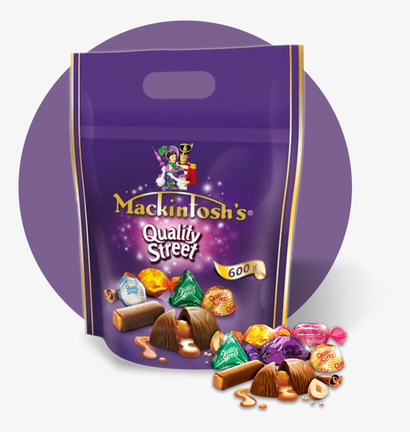 Mackintosh's® Quality Street® Chocolate Pouch - Mackintosh Quality Street Price, transparent png #3400916
