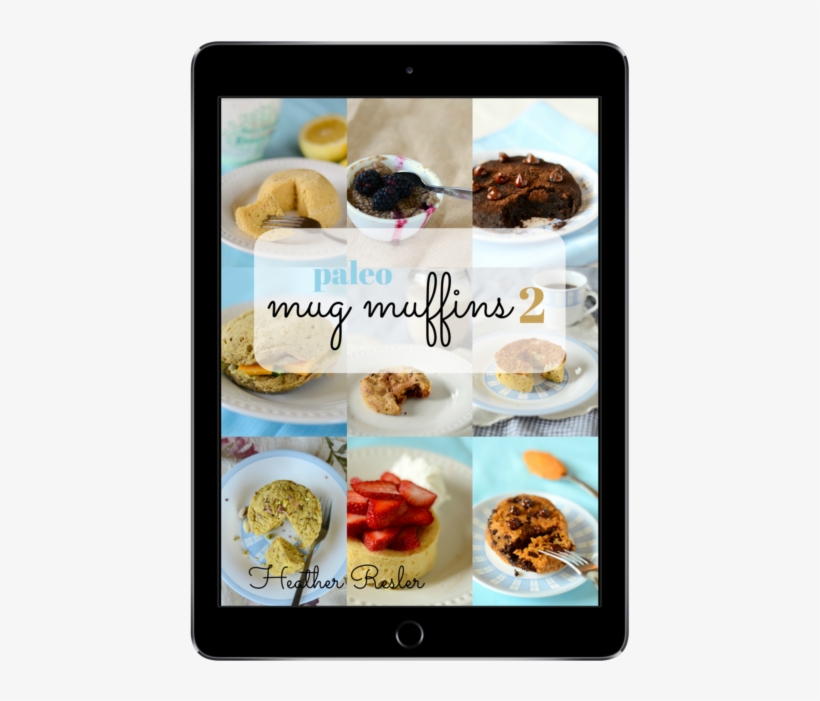 Paleo Mug Muffins Cover2 Ipadair2 Spacegrey Portrait - Collage, transparent png #3401497