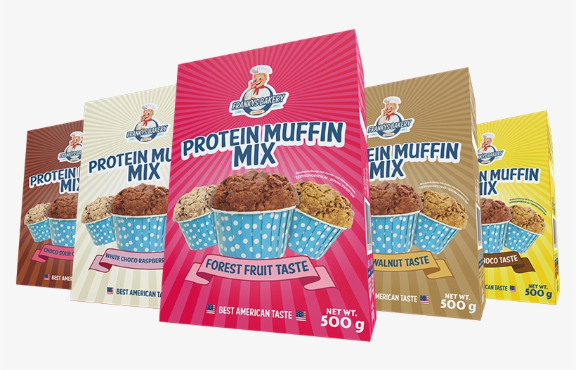 Porfolio Thumbnail - Frankys Bakery Protein Muffin Mix (500g) Forest Fruit, transparent png #3401690