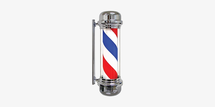 Revolving Electric Barber Pole - Alex Barber Shop Logo, transparent png #3401692