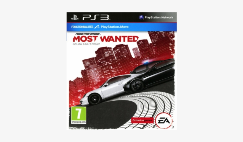 Need For Speed - Need For Speed Most Wanted For Ps3, transparent png #3401874