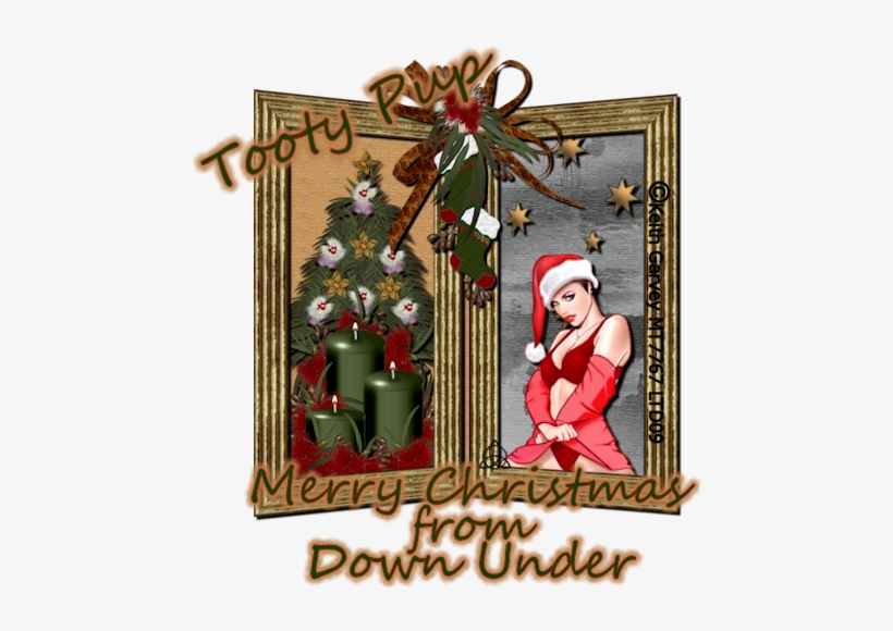 A Down Under Christmas - Christmas Card, transparent png #3401970