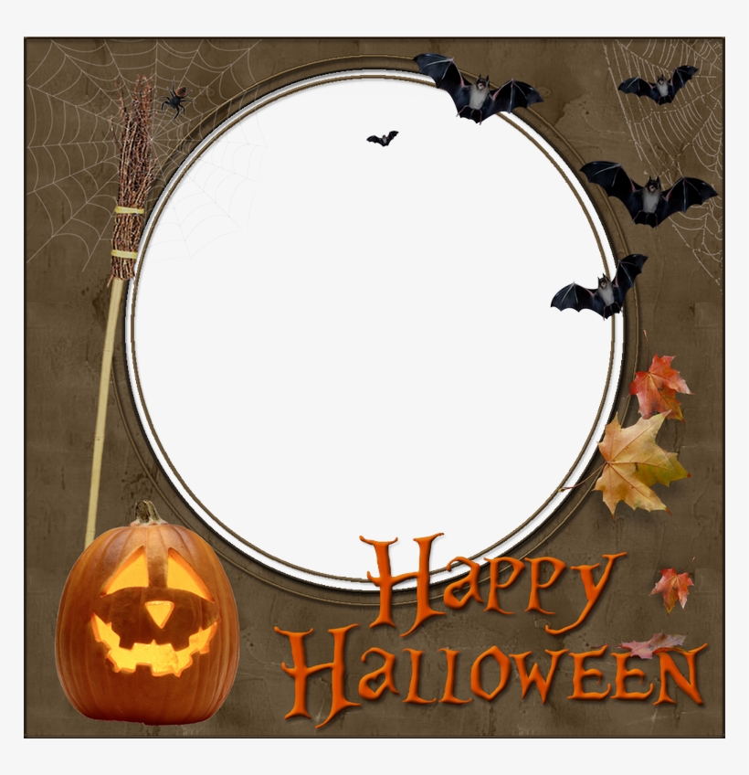 Hd Png Frame - Halloween Photo Frame Transparent, transparent png #3402022