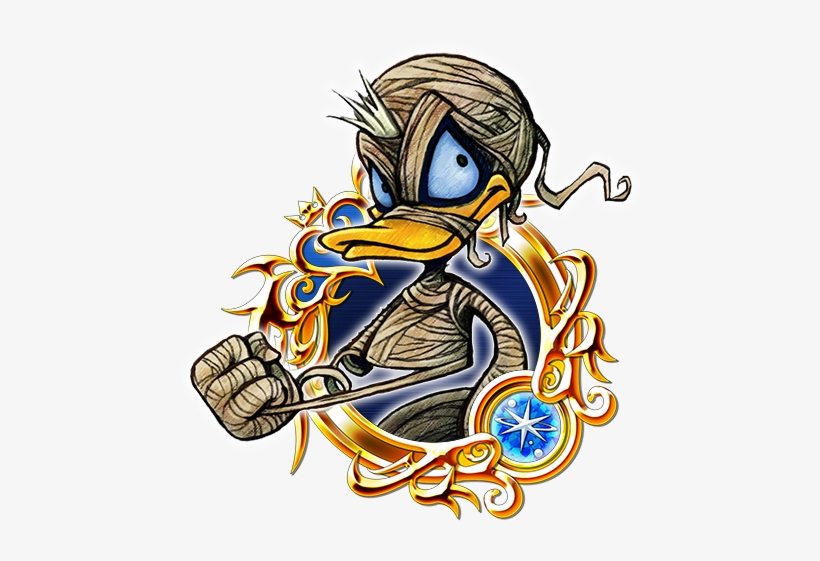 Illustrated Halloween Donald - Stained Glass Medals Khux, transparent png #3402068