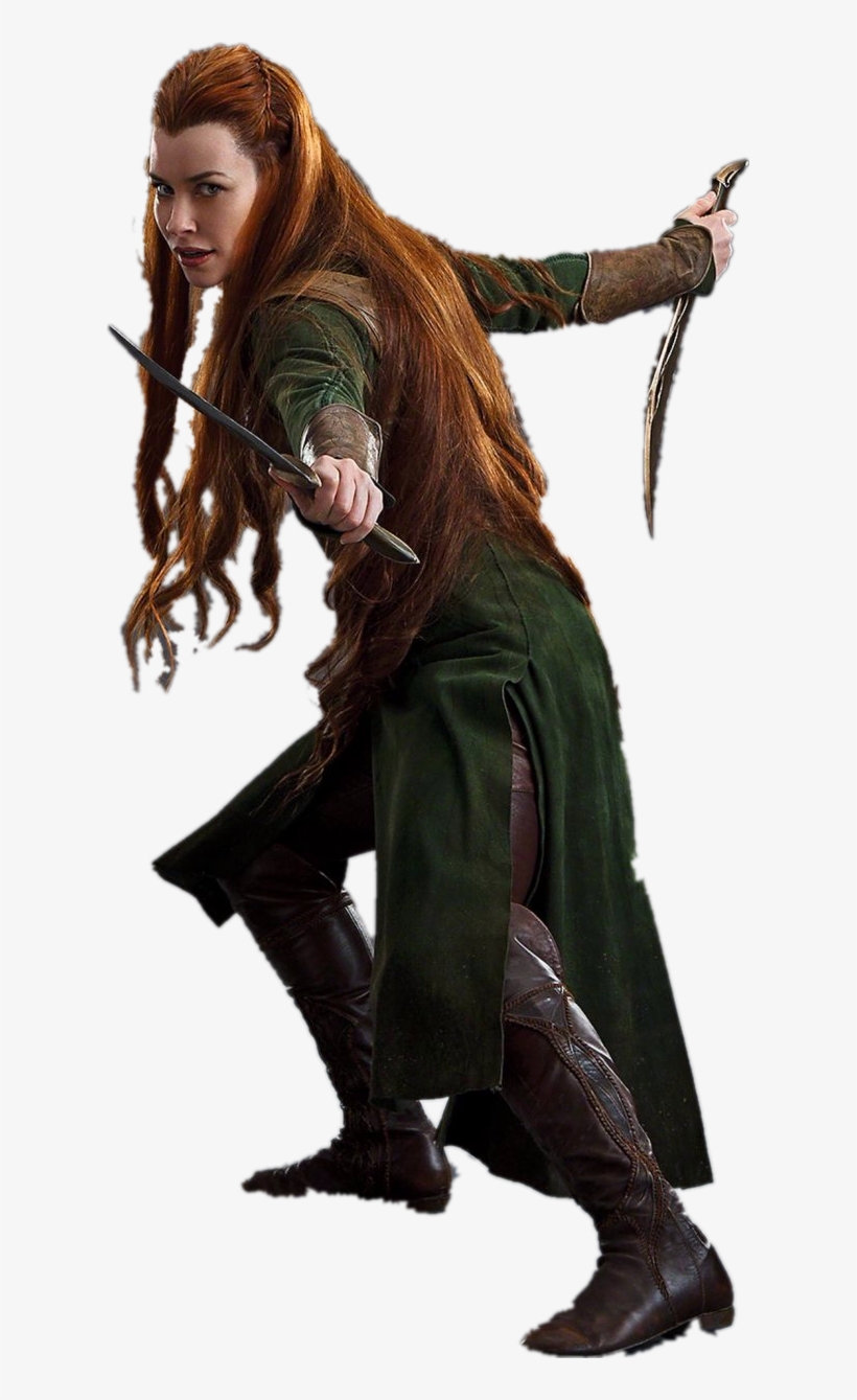 Png Tauriel - Hobbit Tauriel Official Cosplay Costume, transparent png #3402212