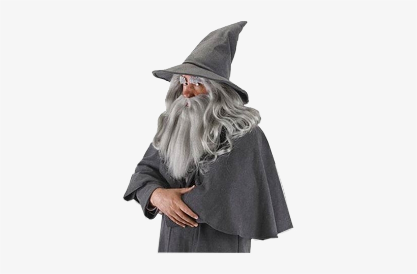 The Hobbit - Gandalf Hat - Lord Of The Rings Basic Costume, transparent png #3402329