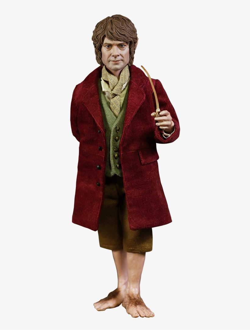 Bilbo Baggins 1/6th Scale Action Figure - Bilbo Baggins, transparent png #3402333