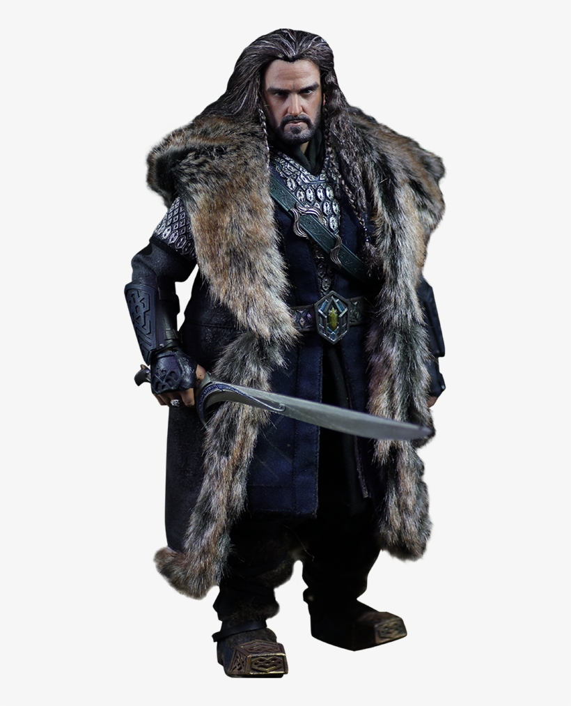 84" The Hobbit Sixth Scale Figure Thorin Oakenshield - The Hobbit Thorin Oakenshield 1/6 Action Figure, transparent png #3402354