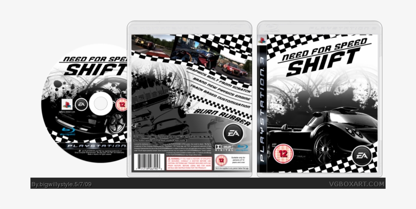 Need For Speed Shift - Need For Speed Shift Wii, transparent png #3402668