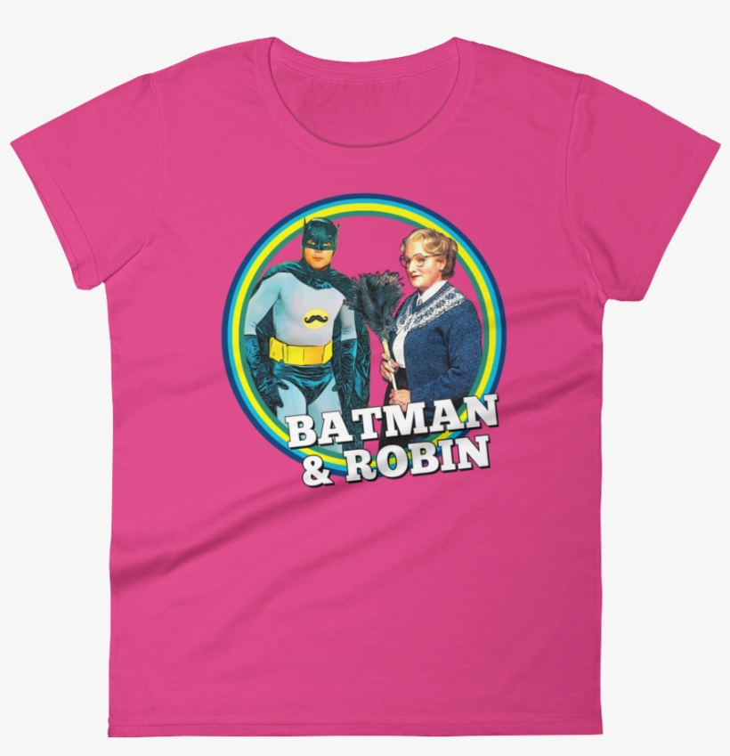 Batman & Robin Tee - White Denim, transparent png #3402767