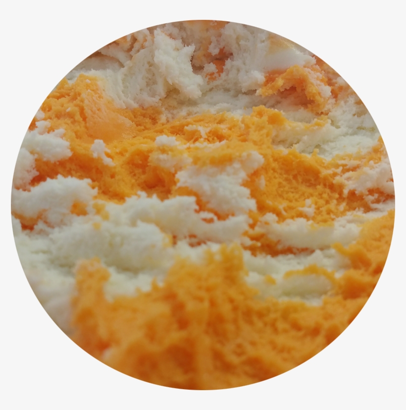 Orange Cream Ice - Orange Ice Cream Flavours, transparent png #3402803