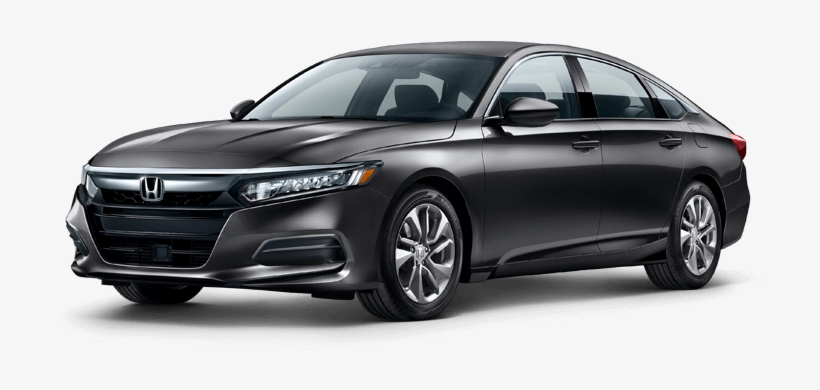 New 2018 Honda Accord Sedan Ex-l - 2017 Black Honda Accord, transparent png #3403473