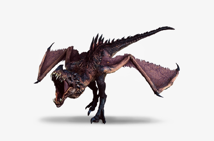 Witcher Art Wyvern - Witcher 3 Viverna, transparent png #3403671