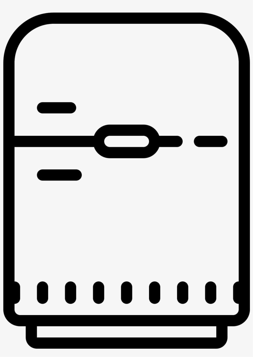 It's A Logo That Represents A Refrigerator - Icon, transparent png #3403693