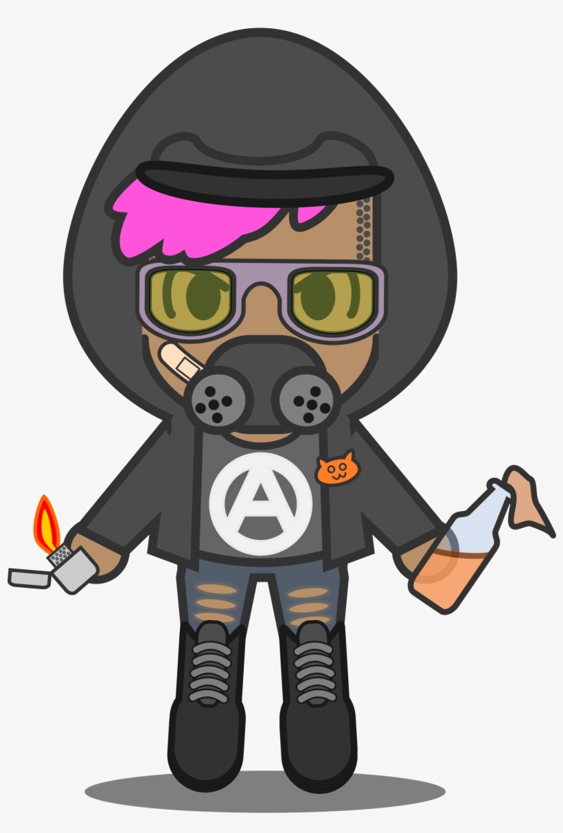 This Free Icons Png Design Of Kawaii Antifa, transparent png #3403939