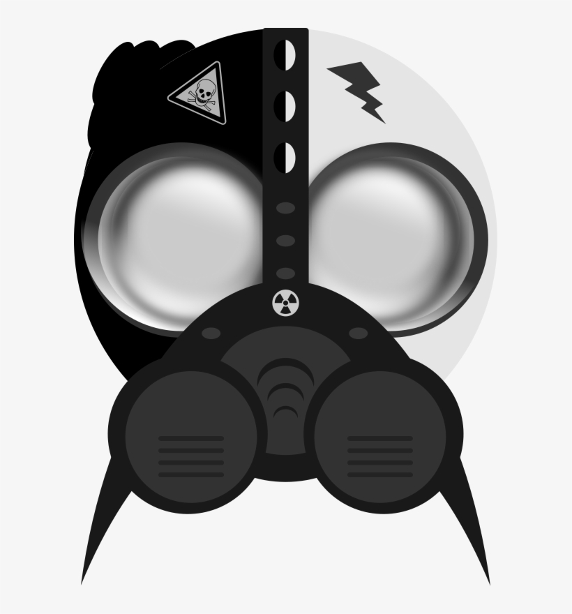 Gas Mask Cliparts - Máscara De Gás Camiseta, transparent png #3404024