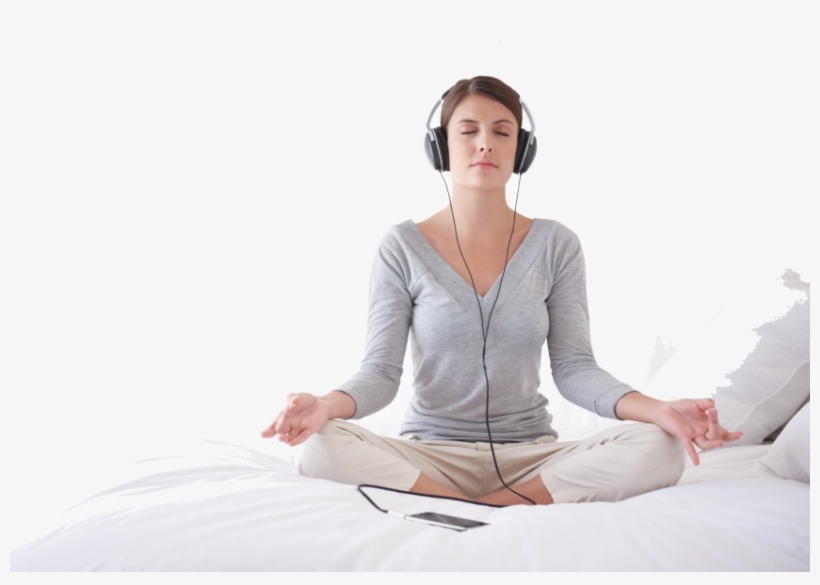 Meditation-headphones - Binaural Beats / Relaxation Meditation Pack, transparent png #3404073