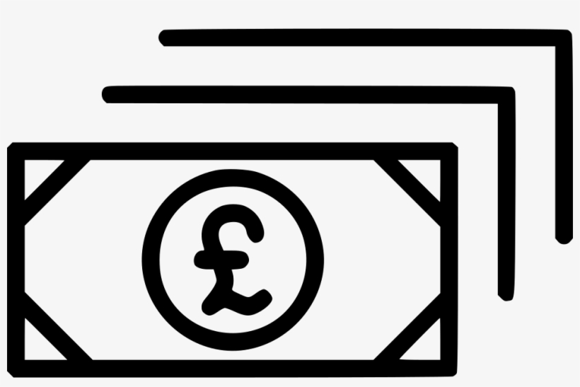 Cash Currency Pound Money Comments - Currency, transparent png #3404388
