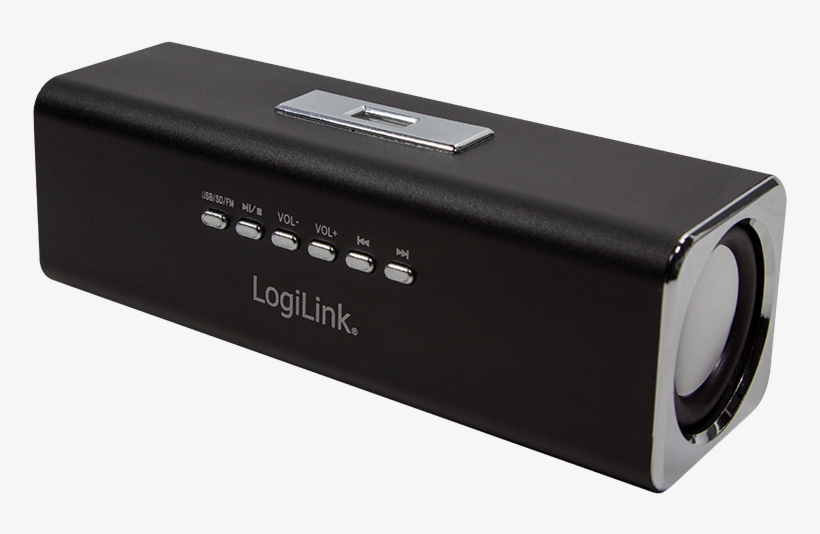 Product Image (png) - Logilink Discolady Soundbox - Boombox - Black, transparent png #3404552