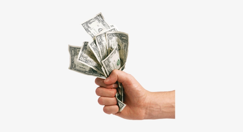 Extra Cash - Cash In Hand Clip Art, transparent png #3404649