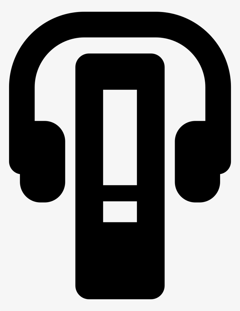 Mp3 Player With Headphones - Mp3 Player, transparent png #3404800