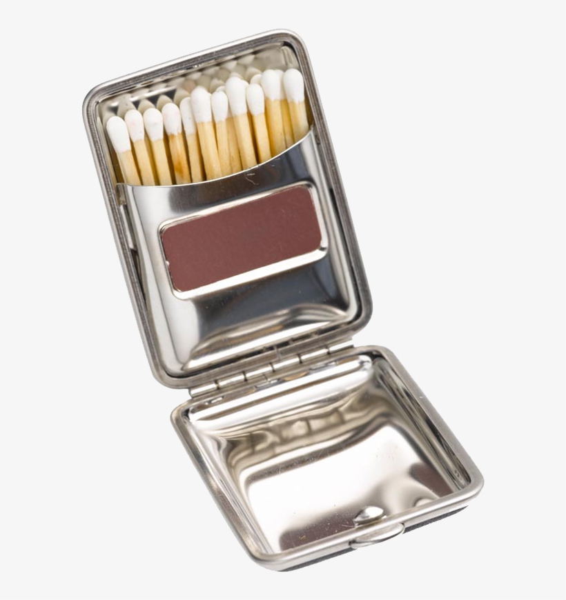 Metal Box Of Matches, transparent png #3404879