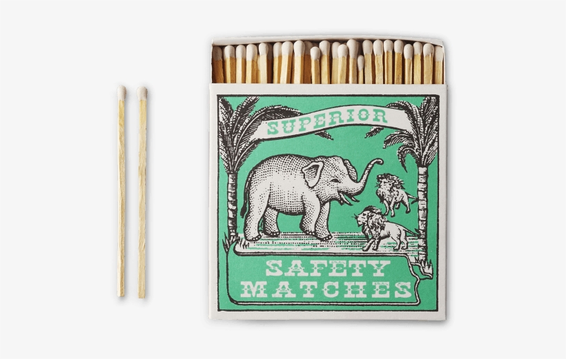 Boîte D'allumettes Elephant & Lion, transparent png #3404954