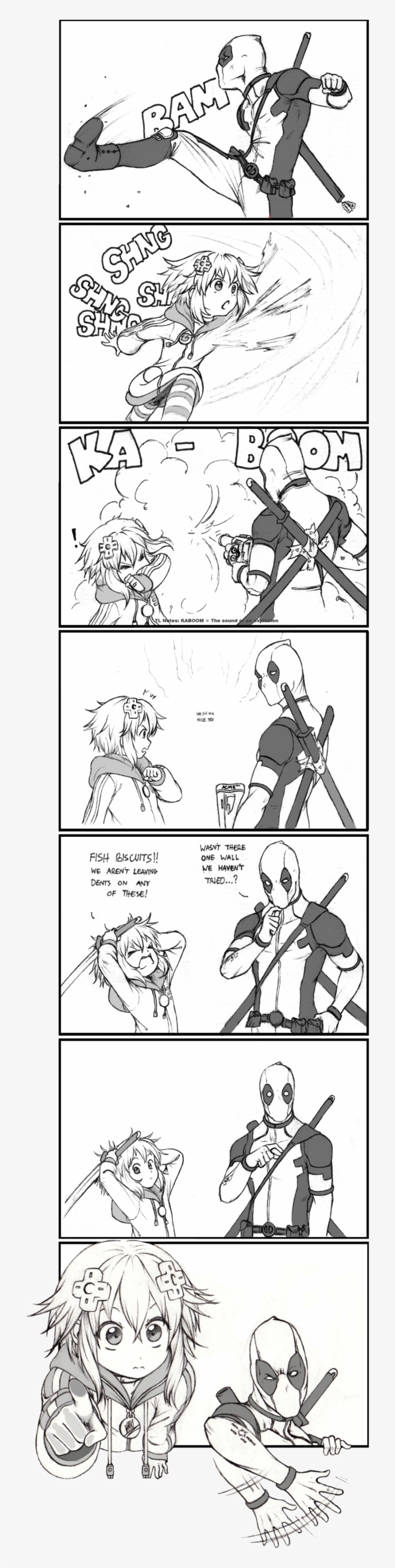 Png - Neptune Deadpool, transparent png #3405198