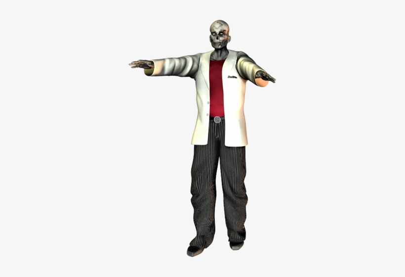 Zombie-083 - Figurine, transparent png #3405278