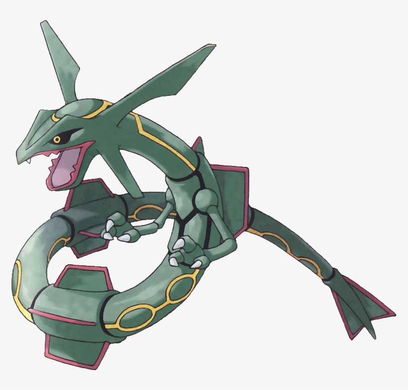 Rayquaza, The Legendary Pokemon - Pokemon Emerald Prima Official Game Guide, transparent png #3405726