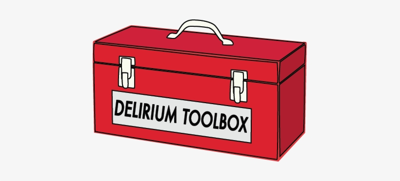 Toolbox - Delirium Prevention, transparent png #3405845