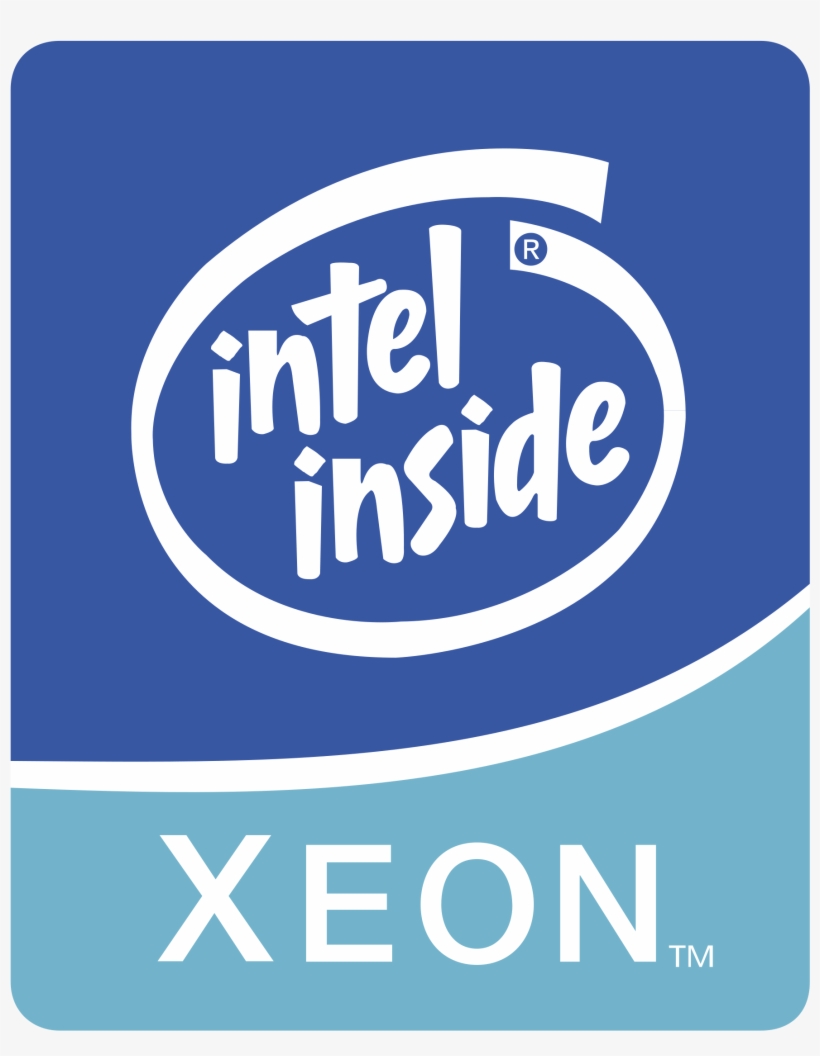 Xeon Processor Logo Png Transparent - Intel Inside Xeon Logo - Free ...